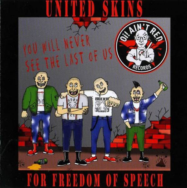 United Skins For Freedom Of Speech Vol.1 2x CD